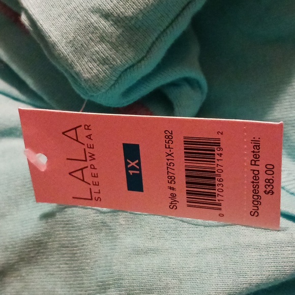 LALA SLEEPWEAR NIGHTSHIRT I ❤️ COFFEE - Picture 3 of 3